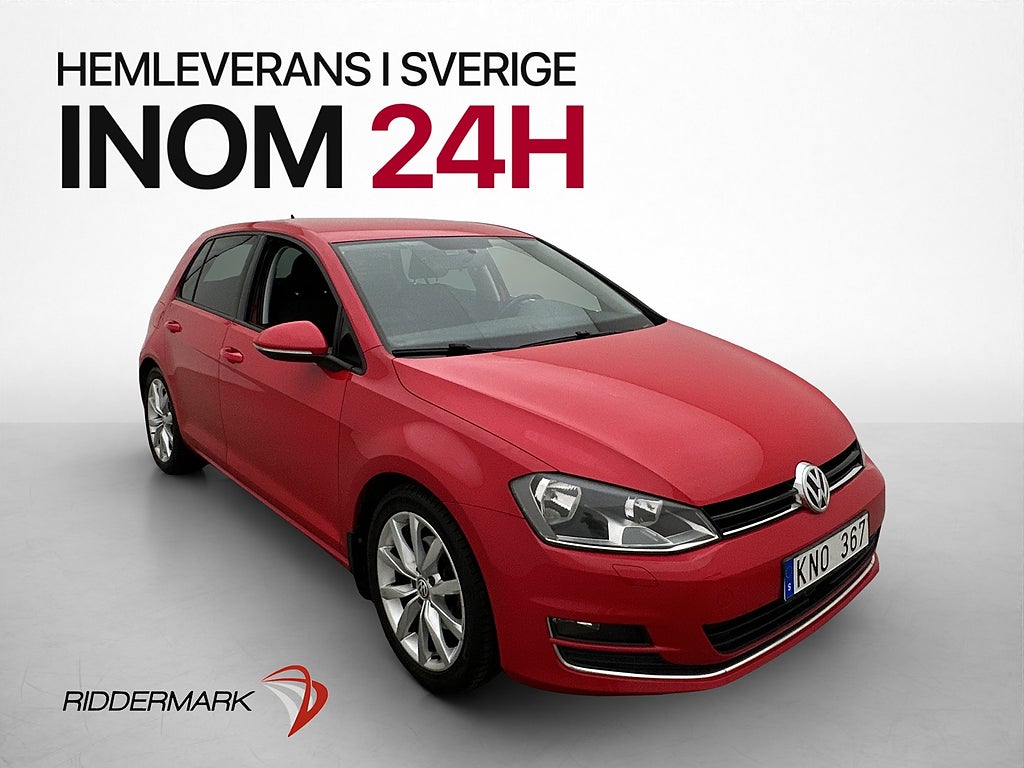 Volkswagen Golf 1.4 TSI 140hk Värmare Adp-fart Bluetooth