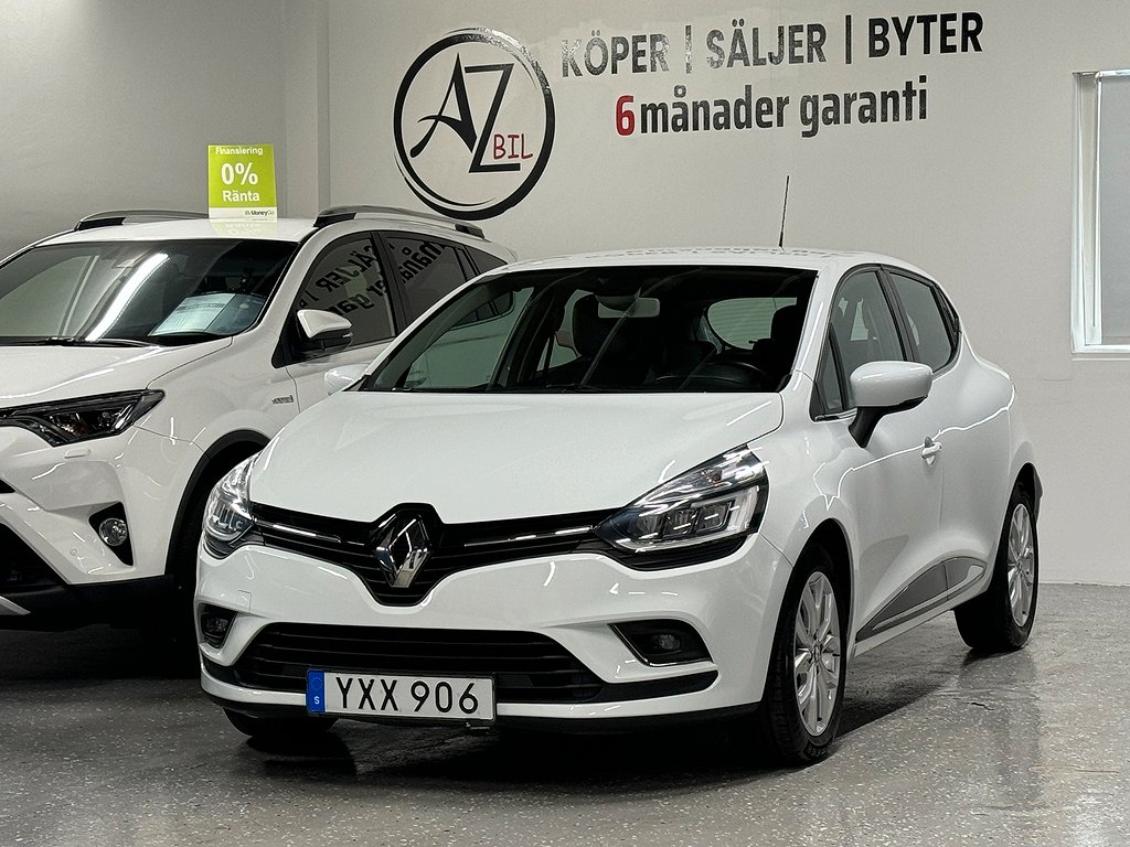 Renault Clio 0.9 TCe Intens Euro 6 GPS SENSOR LÅGMIL S&V hjul