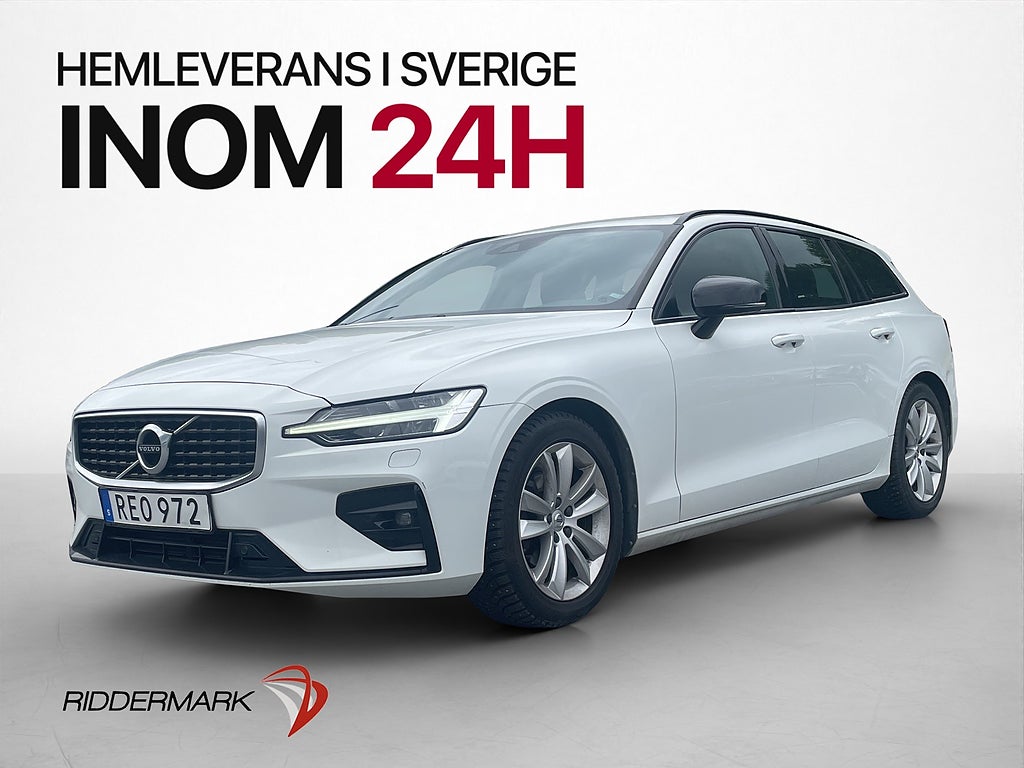 Volvo V60 D3 150hk R-Design D-Värm CarPlay Rattvärme Keyless