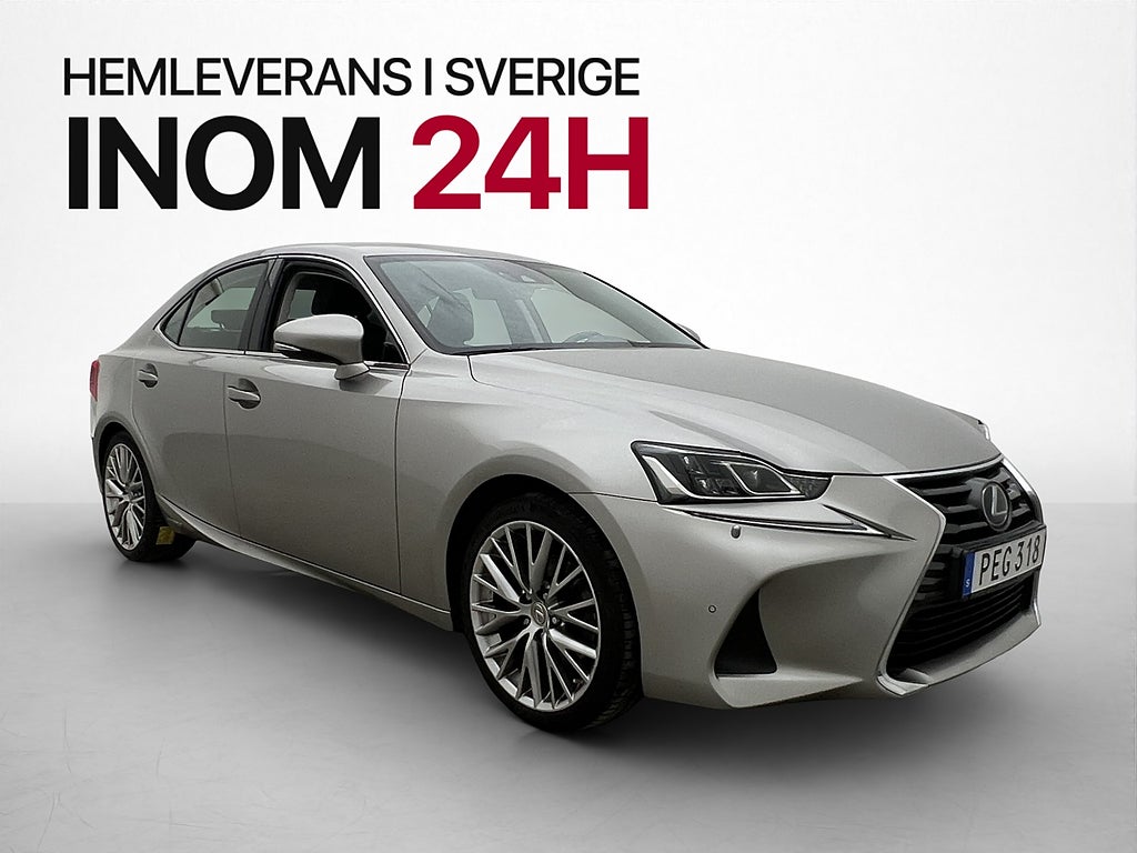 Lexus IS 300h 2.5 Executive Kamera Navi Skinn Rattvärme
