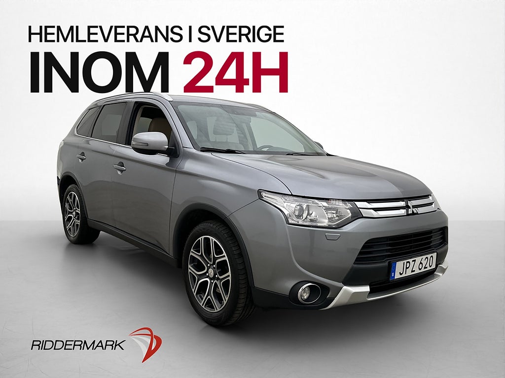 Mitsubishi Outlander 2.2 150hk Di-D 4WD Business 7-Sits Drag