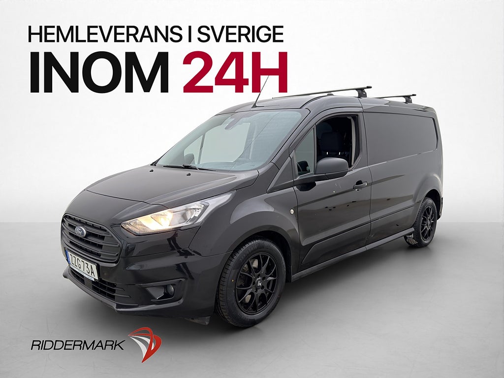 Ford Transit Connect LWB Värmare Kamera Drag Verkstadsinr