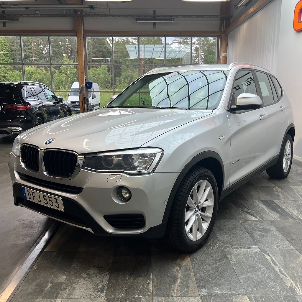 BMW X3 xDrive20d 4,99% Steptronic HiFi P-sensorer Värmare Drag
