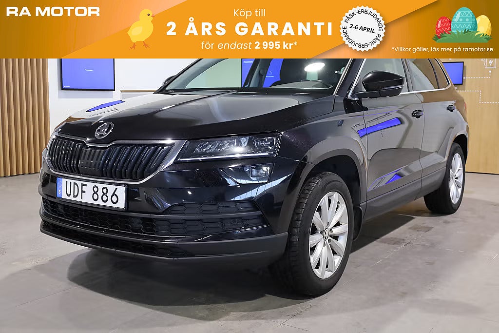 Skoda Karoq 2.0 TDI 4x4 Aut Style Drag Värmare Navi Kamera 2018
