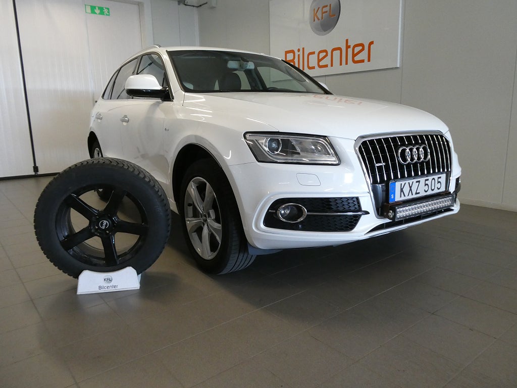 Audi Q5 2.0 TDI quattro Sport Edition S-Line Aut-Drag-Värma-SoV