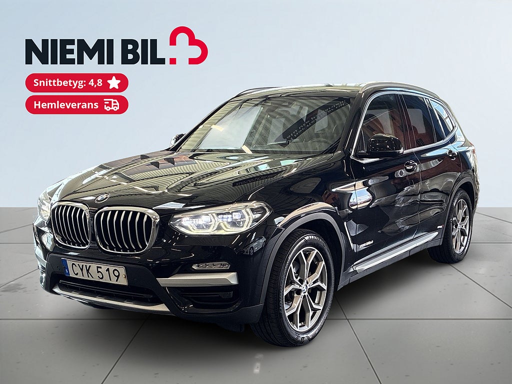 BMW X3 xDrive20d X-Line Dvärm/Drag/Nav/HiFi