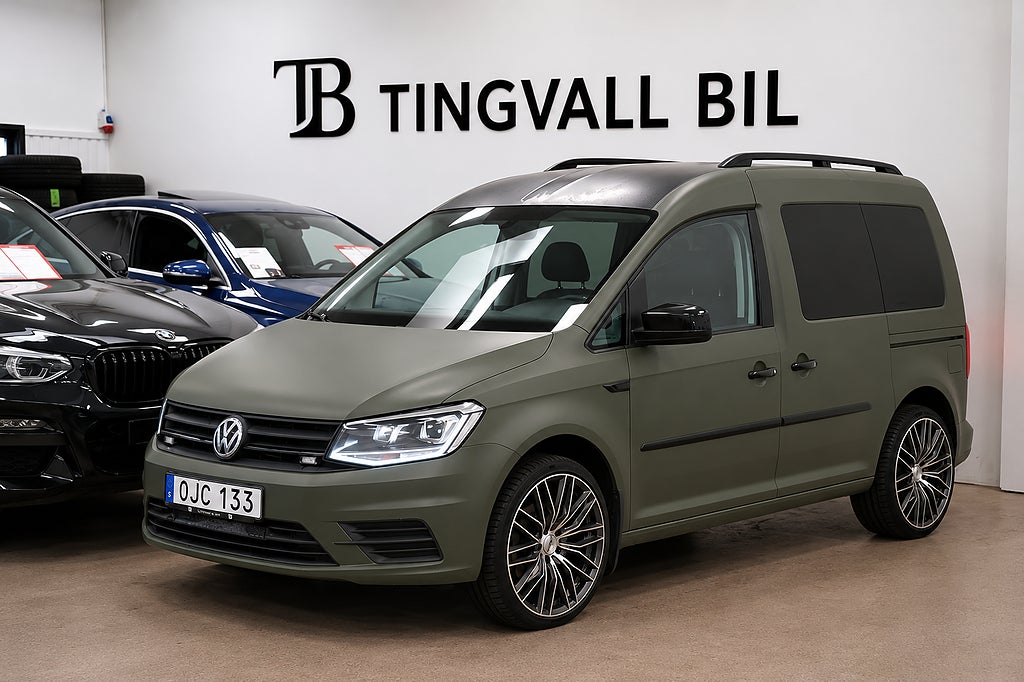 Volkswagen Caddy LIFE 2.0TDI 5-SITS DRAG VÄRMARE