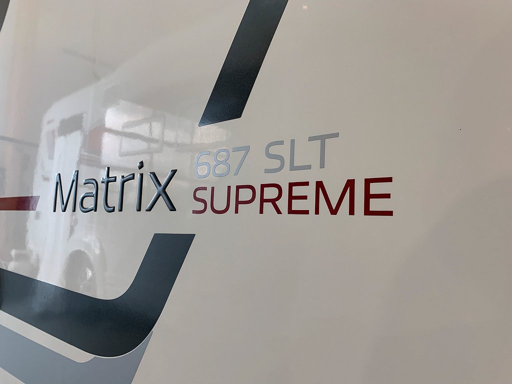 Adria Matrix Supreme 687 SLT /Automat/AC bodel/Solcell/ALDE - Adria