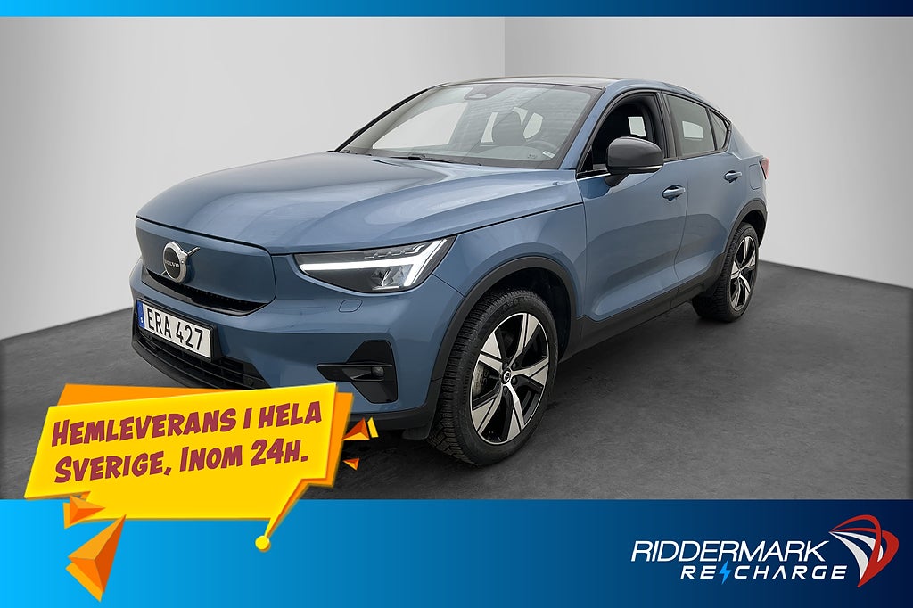 Volvo C40 Recharge Twin motor 408hk Plus Värmare Pano Kamera