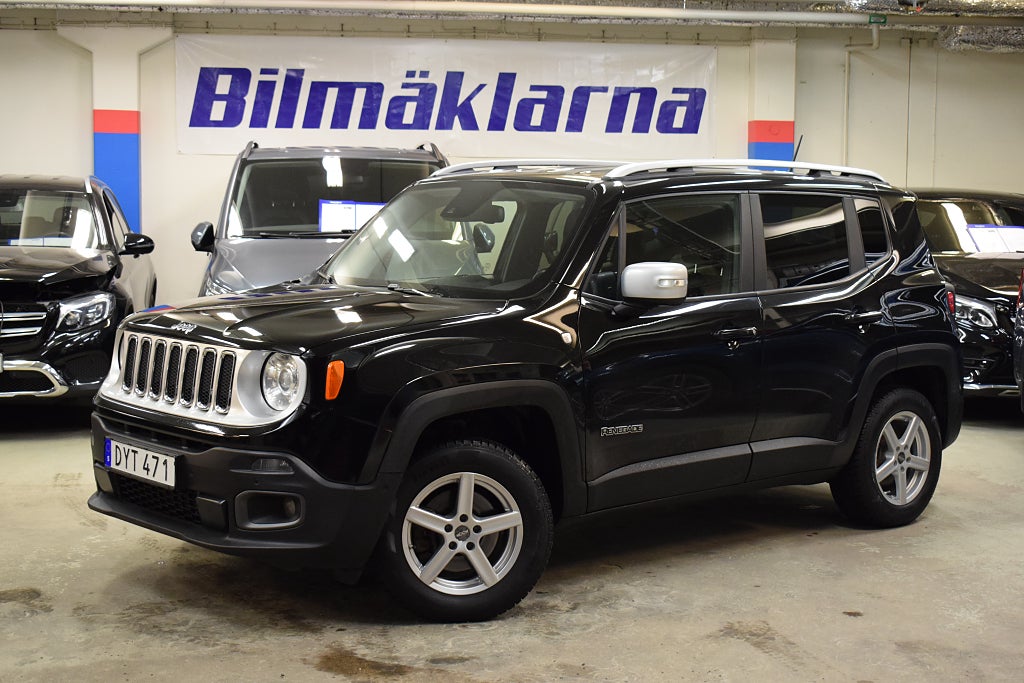 Jeep Renegade 2.0 CRD 4WD KAMERA/NAVI/PDC/RATTVÄRM/S&V