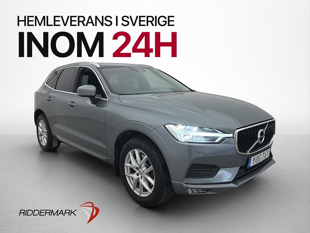 Volvo XC60 T5 AWD 250hk Momentum VOC Värmare Kamera Läder