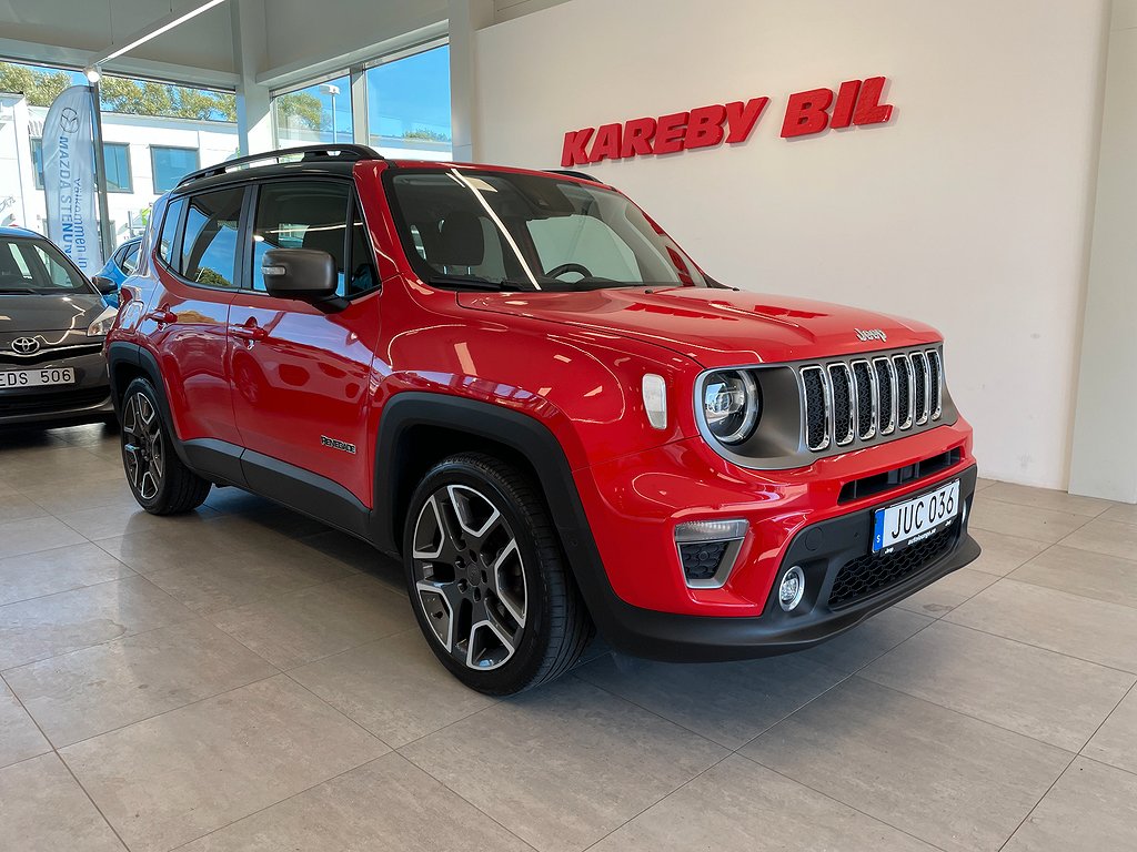 Jeep Renegade 1.0 T3 | Dragkrok | Backkamera | Limited |