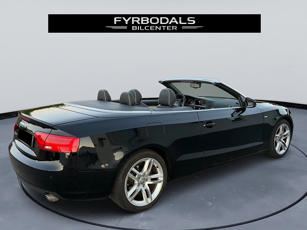 Audi A5 Cabriolet 3,0 TDI V6 Quattro S-Tronic S Line 2013, bild 3