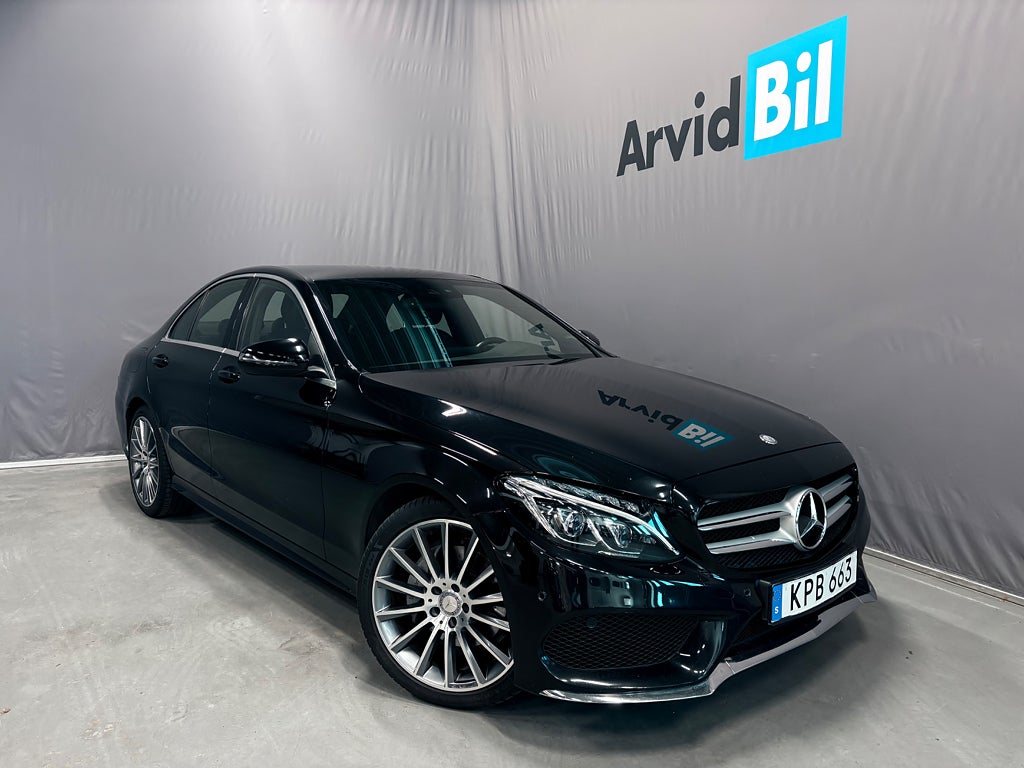 Mercedes-Benz C 220 d 4MATIC 7G-Tronic Plus AMG DRAG KAMERA VÄRMARE