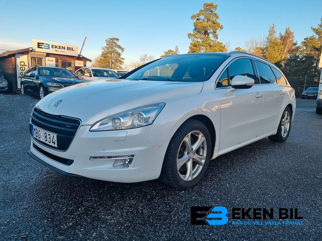 Peugeot 508 SW 2.2 GT HDi AUT Pano GPS Skinn S+V hjul