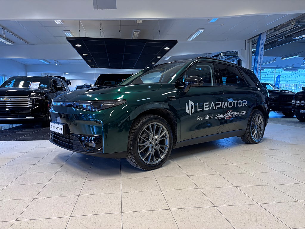 Leapmotor C10 EREV (Elbil med räckviddsförlängare) 4 års garanti