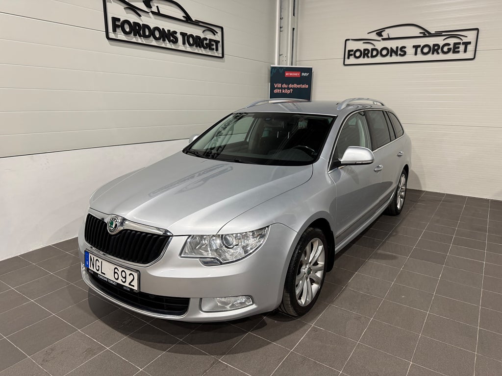 Skoda Superb Kombi 2.0 TDI 4x4 Ambition Värmare|GPS|NyBesiktad