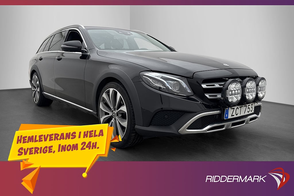 Mercedes-Benz E 220 d All-Terrain 4M Wide Luft HUD Värm Drag