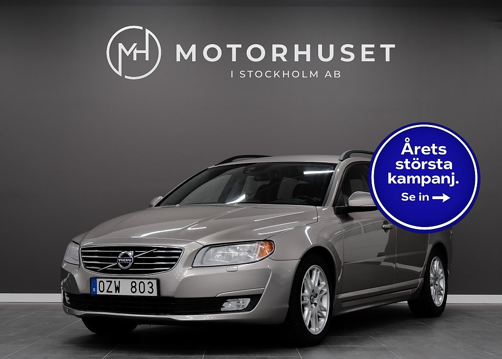 Volvo V70 D2 Motorvärmare Dragkrok 