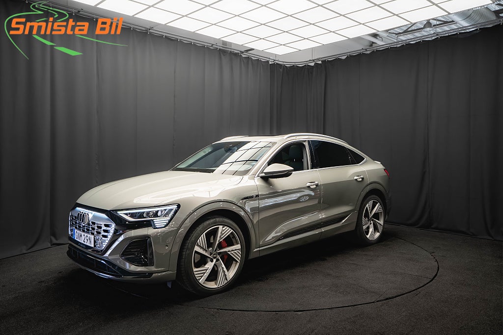 Audi q8-e-tron 55 Sportback Q S-Line PANO LÄDER B&O 22' LUFT 360° MOM