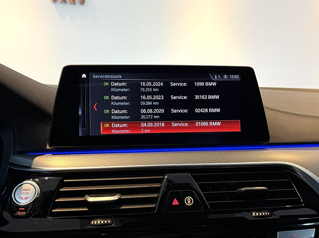 BMW M550D xDrive Sedan 400HK TAKLUCKA LASER HUD H/K 360° SE SPEC