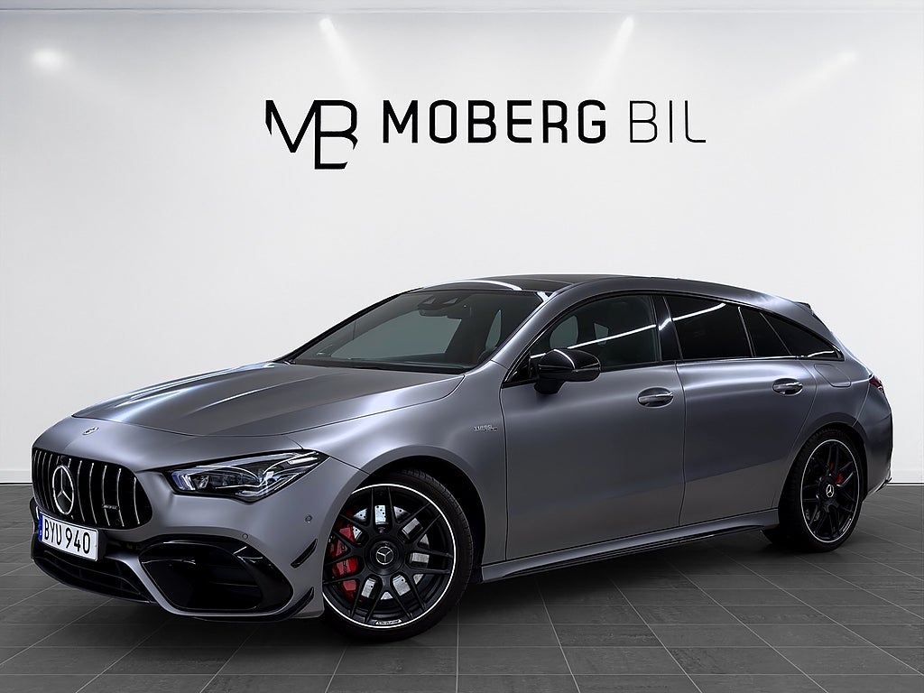 Mercedes-Benz CLA45 AMG CLA 45 S 4M+ 421hk Pano Burmester Navi 360
