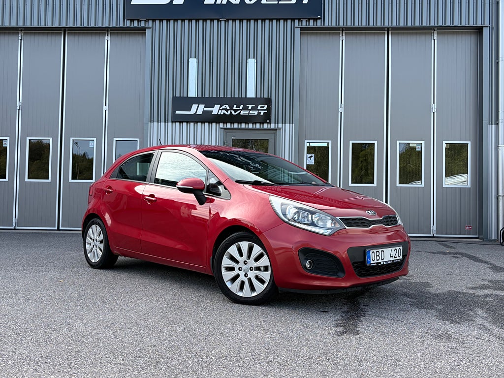 Kia Rio 5-dörrar 1.2 CVVT GLS Euro 5 Rattvärme