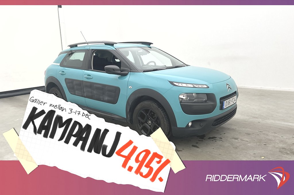 Citroën C4 Cactus 1.2 82hk M&K-Värmare Sensor 4,95% Ränta