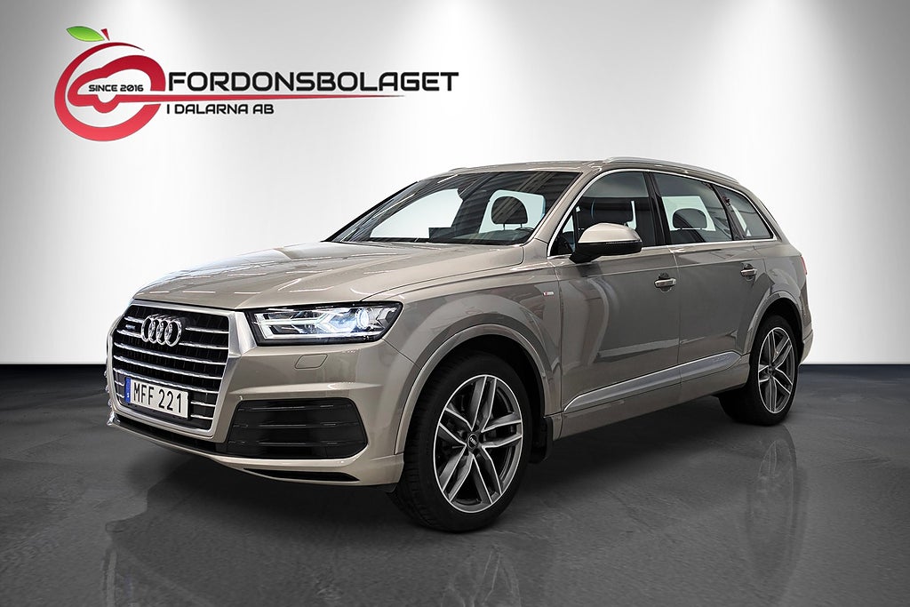 Audi Q7 3.0 TDI Värmare S-line Pano Cockpit Räntekampanj 3,45%