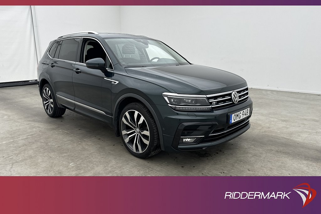 Volkswagen Tiguan Allspace 4M R-Line Värmare 7-Sits Cockpit