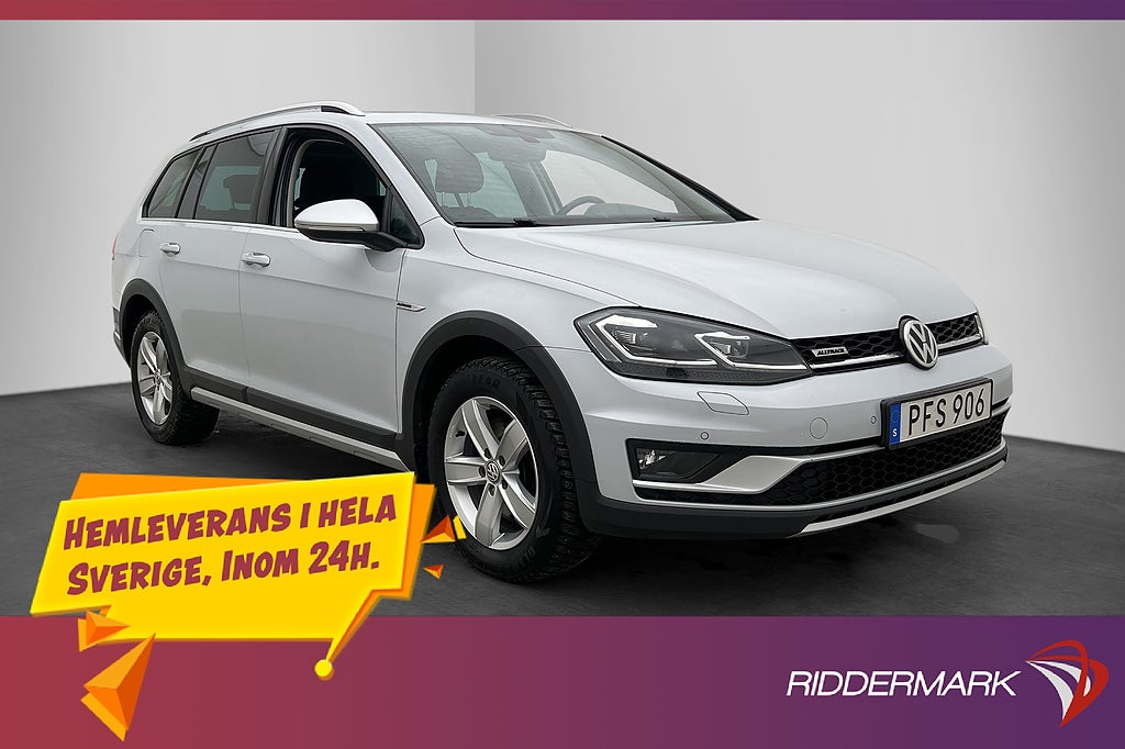 Volkswagen Golf Alltrack 180hk 4M Pano Massage Cockpit Värm