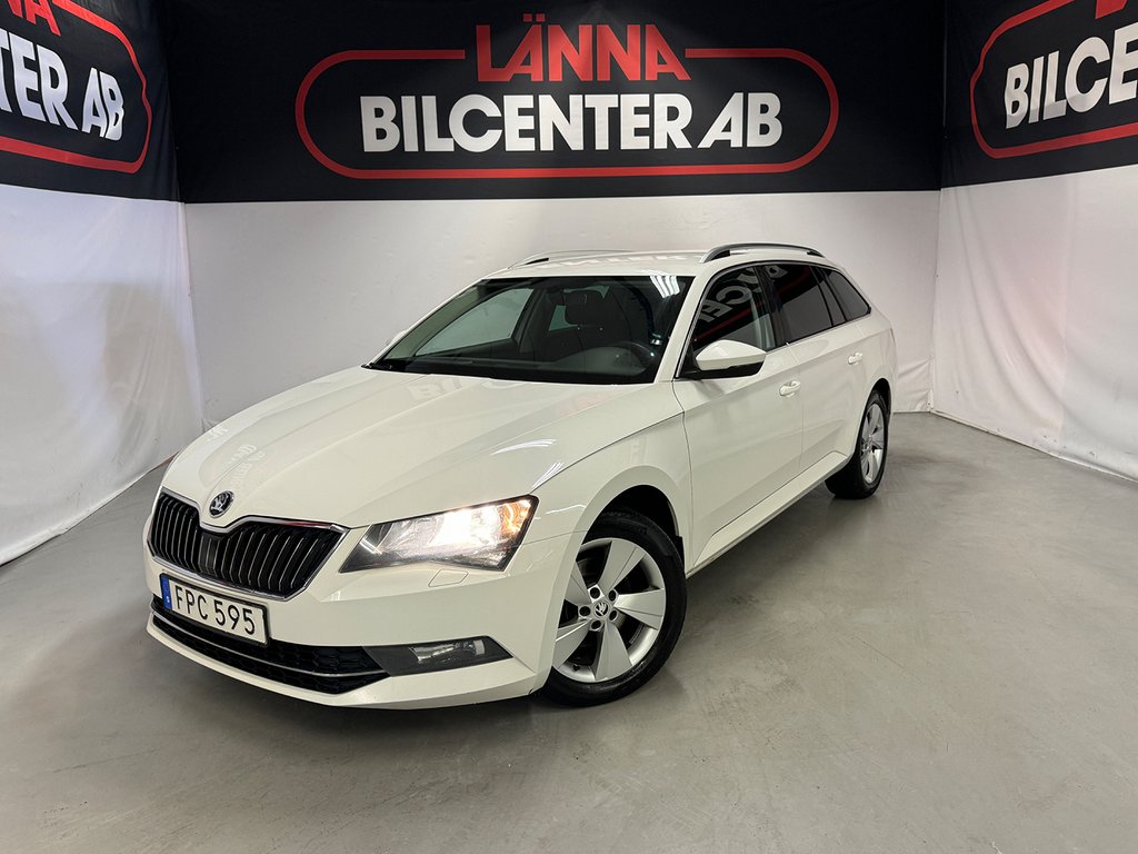 Skoda Superb 2.0 TDI 2 ägare Värmare PDC Carplay Euro 6 