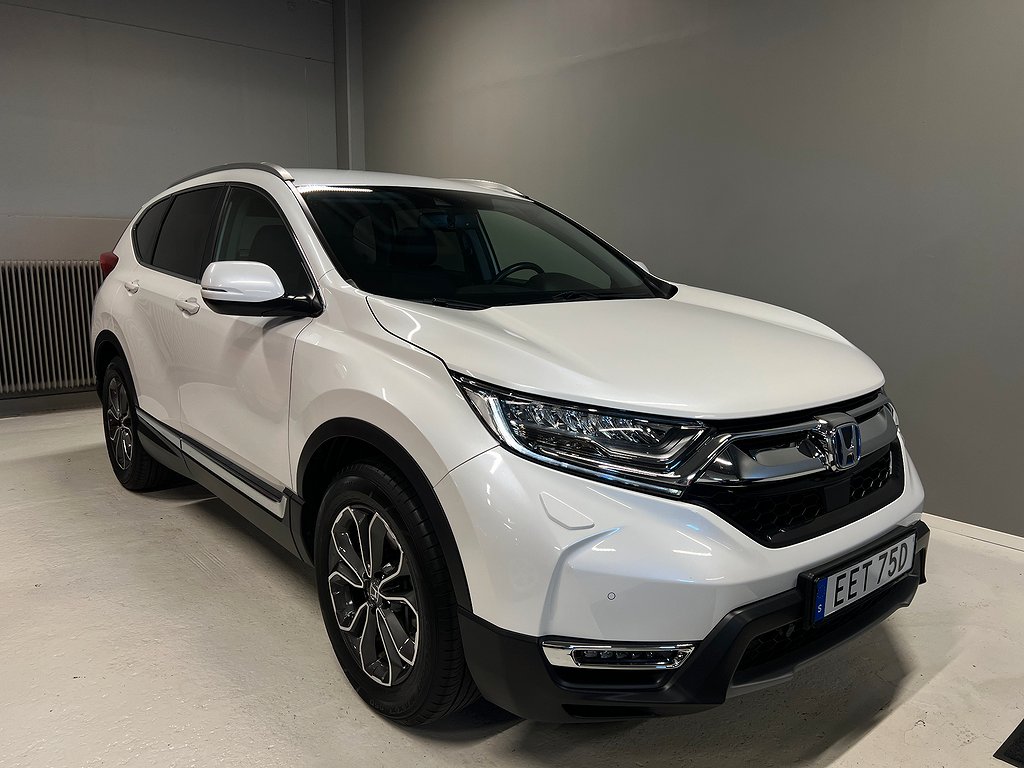 Honda CR-V Hybrid E-CVT 215hk Lifestyle Skinn Backkamera Värmare Eu6