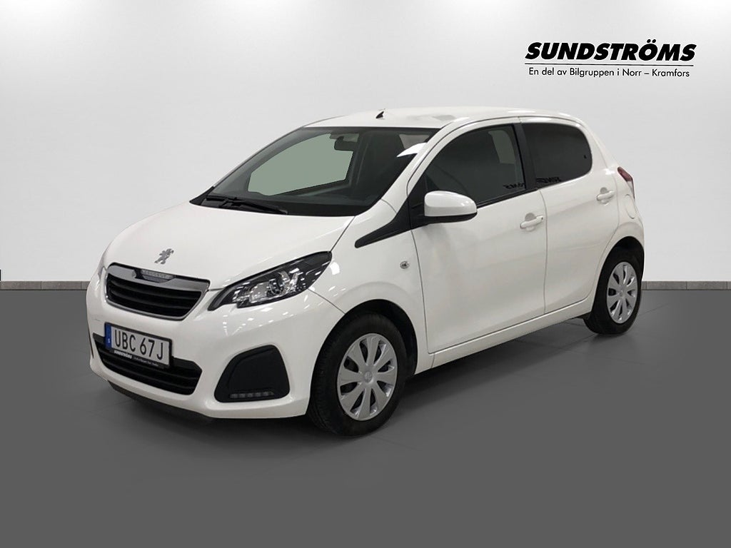 Peugeot 108 5-dörrar 1.0 VTi V-hjul 