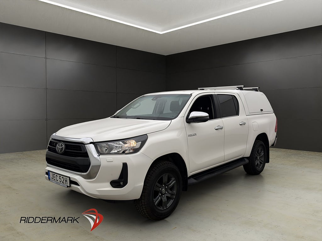 Toyota Hilux Hero 2.4 AWD M/K-Värm Drag B-Kam Diff Kåpa Moms