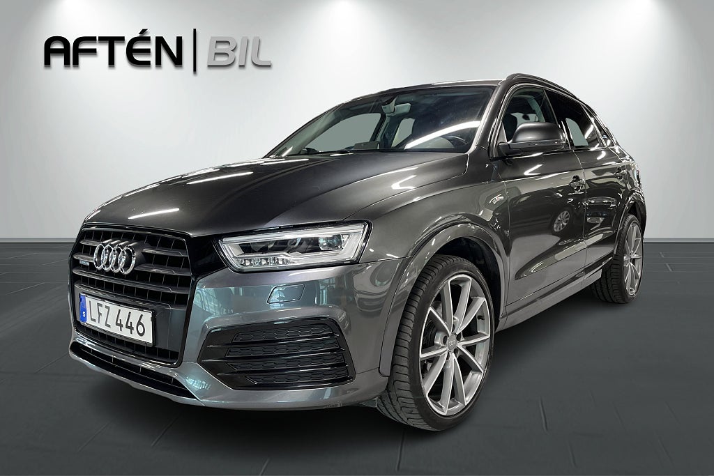 Audi Q3 2.0 TDI quattro S-Line 184hk - BOSE ljud, Navigation
