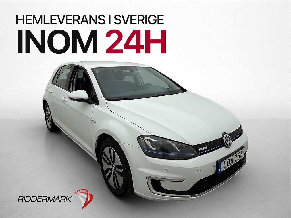 Volkswagen E-Golf 116hk Kamera Navi Bluetooth Sätesvärme