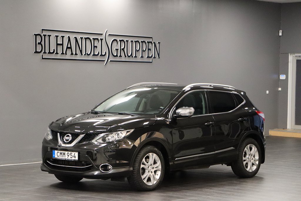 Nissan Qashqai 1.6 dCi XTRONIC-CVT 360*/Panorama/Drag/Läder 