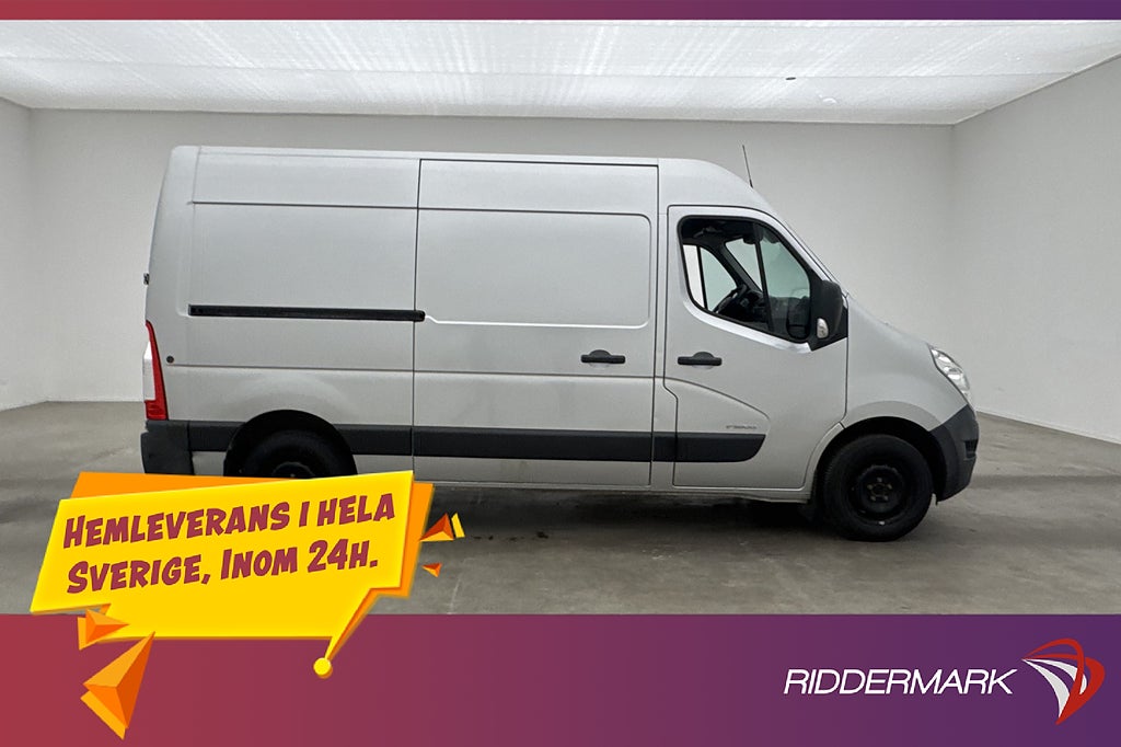 Renault master L2H2 2.3dCi Värmare 3-Sit Drag Farthållare