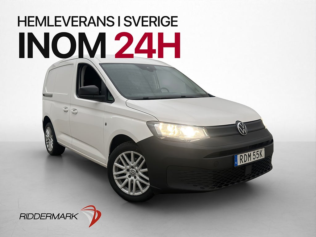 Volkswagen Caddy Cargo D-Värm V-Inredd PDC Drag CARPLAY Moms