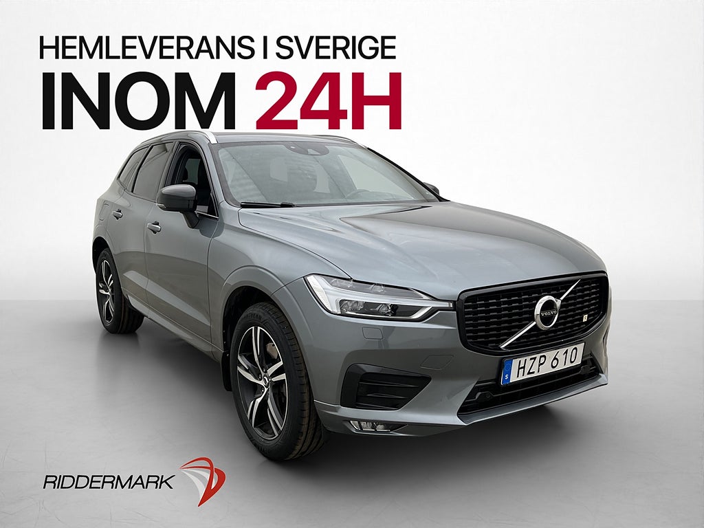 Volvo XC60 T5 AWD 250hk R-Design Drag Kamera HUD VOC BLIS