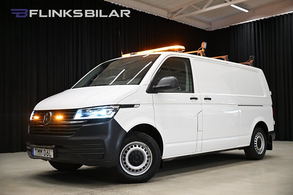 Volkswagen Transporter 4Motion DSG 150HK L2|Servicebil|Inredd|Dubbeldörr|SeUtr