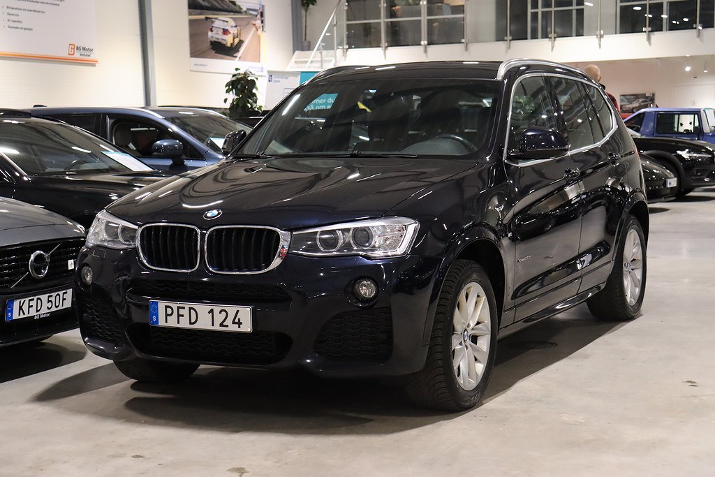 BMW X3 20d 190HK M Sport xDrive Aut Fullservad/Navi