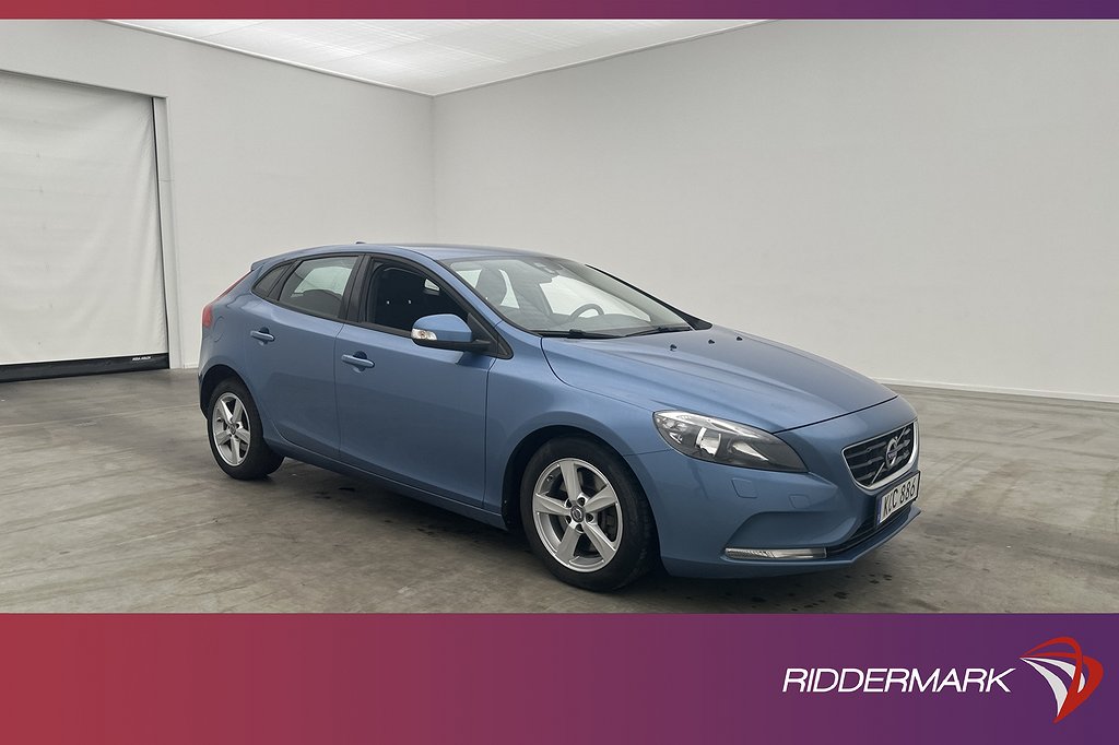 Volvo V40 D2 120hk Värmare Farthållare Drag 0,38l/Mil