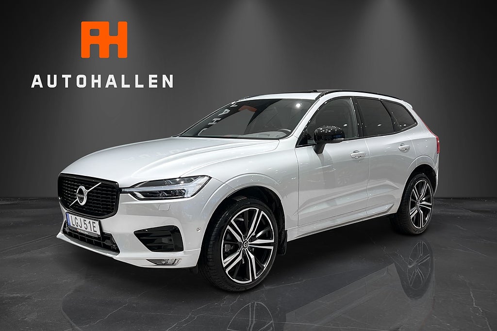 Volvo XC60 B4 AWD R-Design 197hk Drag / Pano / Skinn / 360 kamera