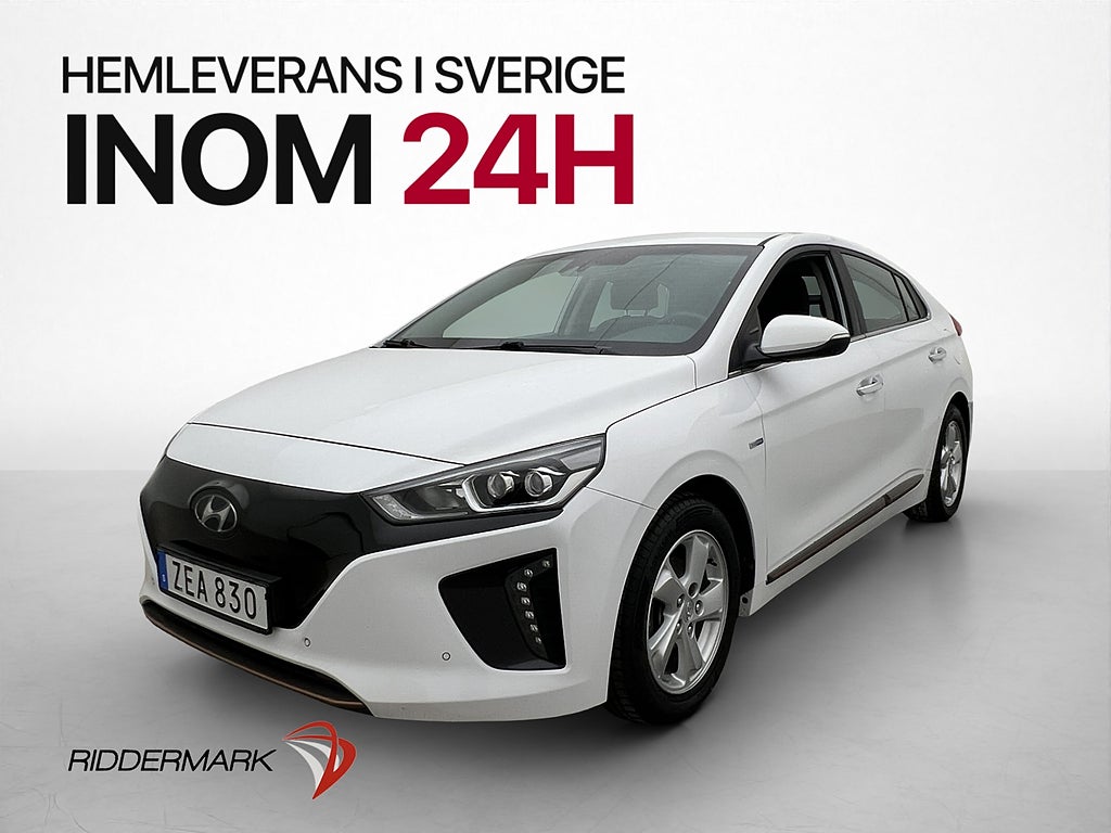 Hyundai IONIQ Electric 28 kWh Kamera CarPlay P-sensorer