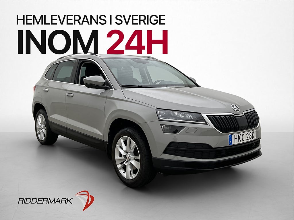 Skoda Karoq 1.5 TSI 150hk Ambition Kamera CarPlay Dragkrok