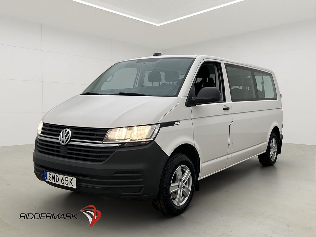 Volkswagen Transporter Kombi 9-Sits PDC Värmare CARPLAY MOMS