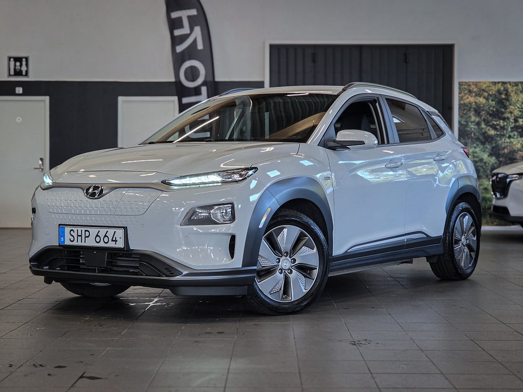 Hyundai Kona Electric 64 kWh Premium /Backkamera /Rattvärme /Skinn