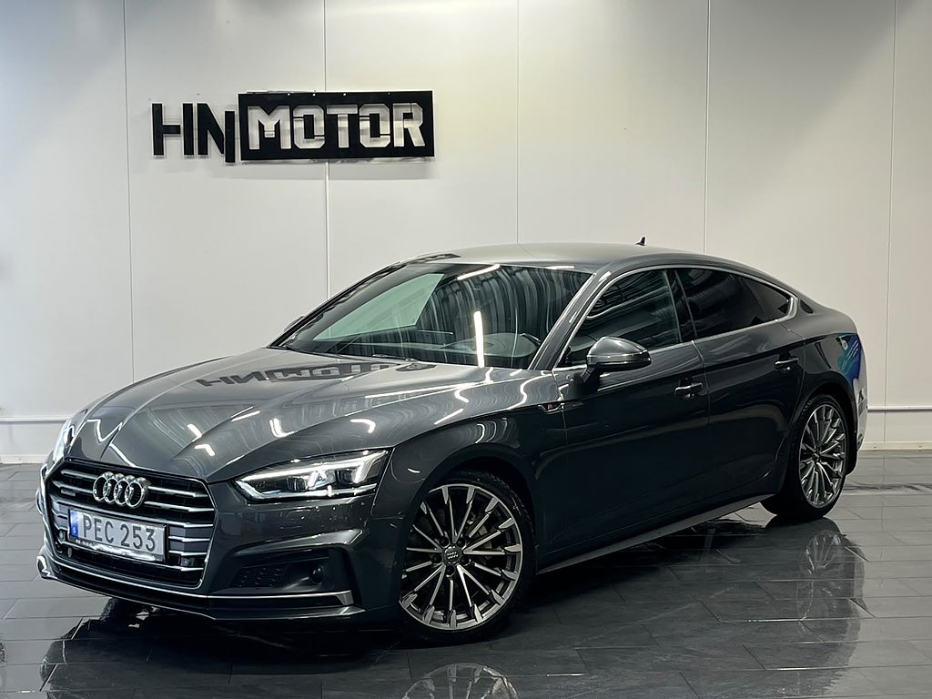 Audi A5 SB 2.0 TDI Quattro S Line |MATRIX|HuD|B&O|CP|BKam|MOMS